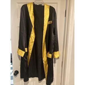 Rocky Robe Black/Gold One Size - Missing Belt Halloween Costume Italian Stallion